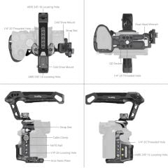 SmallRig 6030 Rhinoceros Kafes Kiti Sony Alpha 7 V / 7R V / 7 IV  için