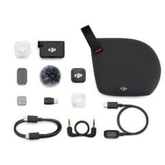 DJI Mic Mini 2 Kablosuz Yaka Mikrofonu (1 TX + 1 RX)