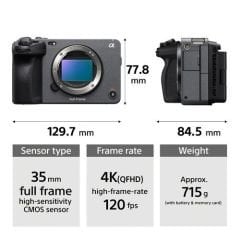 Sony FX3 Body Sinema Kamerası (Resmi Türkiye Garantili)