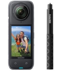 Insta360 X4 360 Derece 8K Aksiyon Kamera + Insta 360 Invisible Selfie Stick 114cm