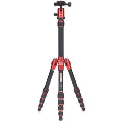 Benro MeFOTO A0350Q0R BackPacker Travel Tripod Kit (Red)
