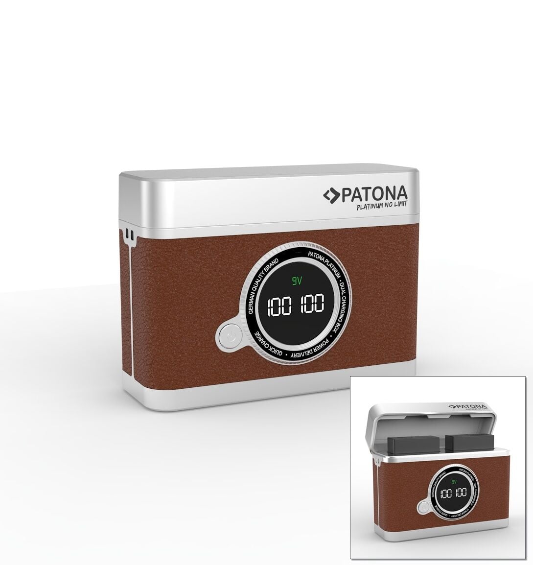 Patona 4160 Nikon EN-EL15 Çiftli USB-C Şarj Cihazı