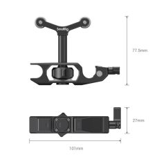 SmallRig 2152B 15mm LWS Evrensel Objektif Desteği