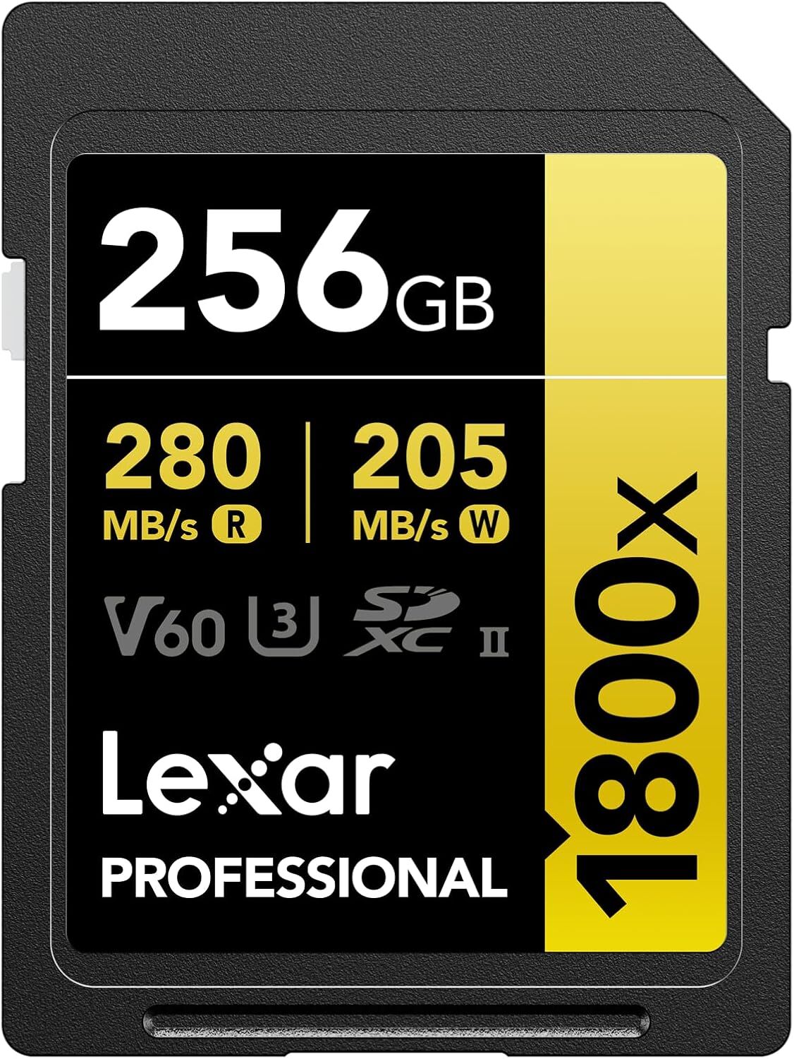 Lexar 256GB Gold Series 1800x Class 10 UHS-II U3 V60 Hafıza Kartı