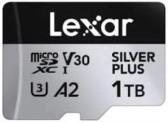 Lexar Professional Silver Plus LMSSIPL001T Class 10 UHS-I U3 A2 V30 1 TB Micro SD Kart