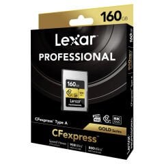 Lexar 160GB Professional CFexpress Tip A Kart GOLD Serisi