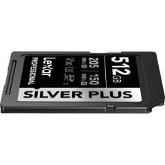 Lexar 512GB Silver Plus V30 U3 205MB/S SD Hafıza Kartı