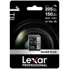 Lexar Professional Silver Plus LSDSIPL001T UHS-I U3 V30 1 TB Hafıza Kartı