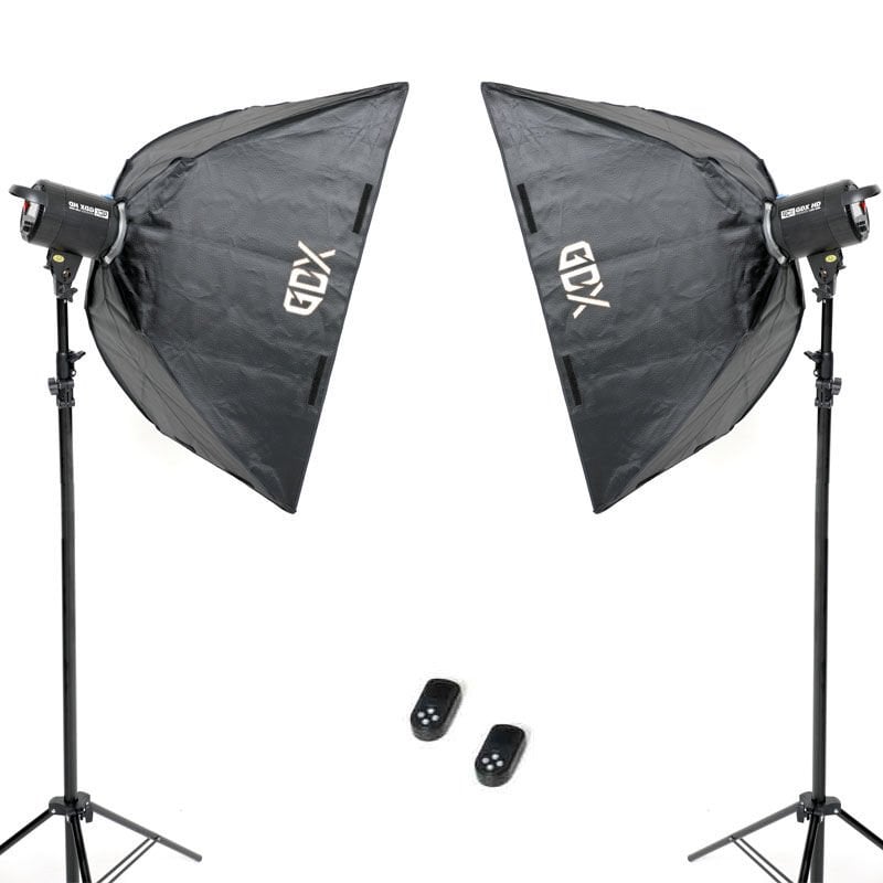 Gdx HD-LED 200W 2'li Sürekli Led Işık Seti