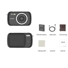 SJCAM ZV100 5K 80MP Kompakt Dijital Kamera