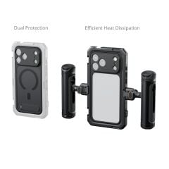SmallRig 5541 iPhone 17Pro Max  için Çift El Tipi Mobil Cihaz Kiti