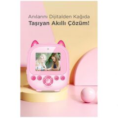 Torima CMR-21 Çocuk Kamerası (Pembe)