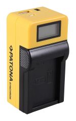 Patona 4652 Standart Seri Synchron Usb Şarj Aleti Canon Lpe-12 With Lcd