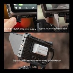 Viltrox DC-X3 6'' HDMI/SDI 2000nit Dokunmatik Kamera Üstü Monitör