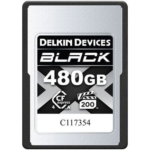 Delkin Devices 480GB BLACK CFexpress Type A 4.0 Hafıza Kartı