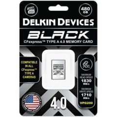 Delkin Devices 480GB BLACK CFexpress Type A 4.0 Hafıza Kartı