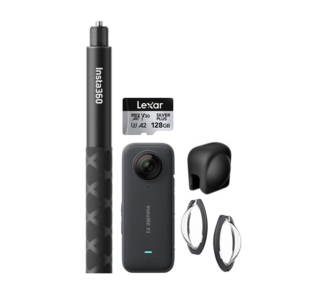 Insta360 X3 Aksiyon Kamerası Avantajlı Kit