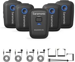 Saramonic Blink 500 T4 4 Kişilik Kablosuz Mikrofon Sistemi