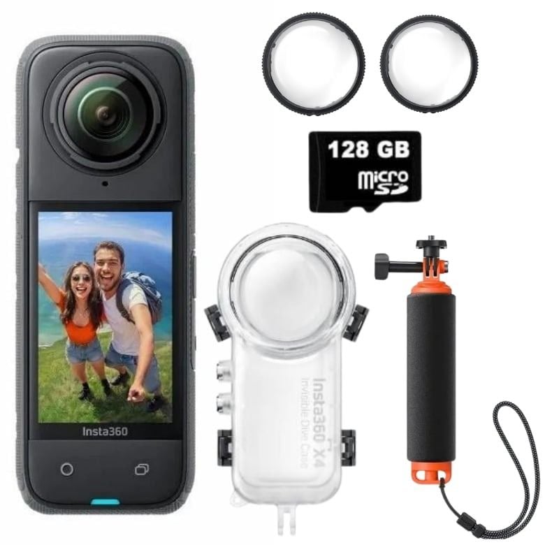 Insta360 X4 Aksiyon Kamerası - Görünmez Dalış Kiti