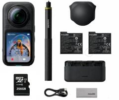 Insta360 X6 Essential Bundle (256GB Kartlı)