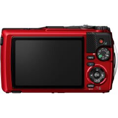 OM System Tough TG-7 Dijital Fotoğraf Makinesi (Kırmızı)