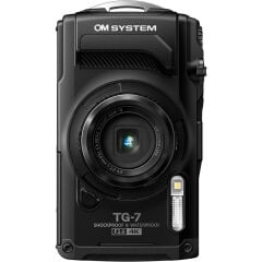OM System Tough TG-7 Dijital Fotoğraf Makinesi (Siyah)