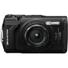 OM System Tough TG-7 Dijital Fotoğraf Makinesi (Siyah)