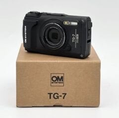 OM System Tough TG-7 Dijital Fotoğraf Makinesi (Siyah)