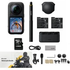 Insta360 X6 Essential Bundle Motor Kiti (128GB Kartlı)