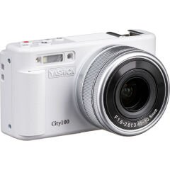 Yashica City 100 Beyaz Dijital Fotoğraf Makinesi