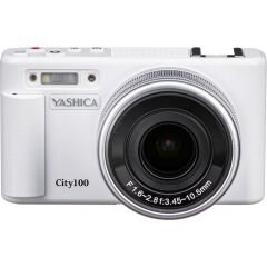 Yashica City 100 Beyaz Dijital Fotoğraf Makinesi