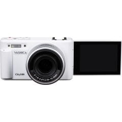 Yashica City 100 Beyaz Dijital Fotoğraf Makinesi