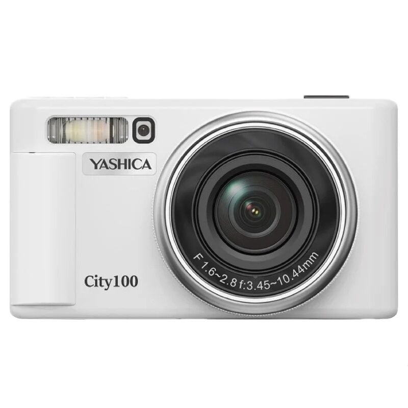 Yashica City 100 Beyaz Dijital Fotoğraf Makinesi