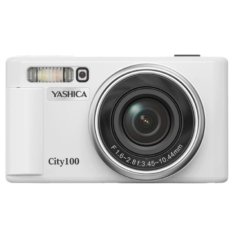 Yashica City 100 Beyaz Dijital Fotoğraf Makinesi