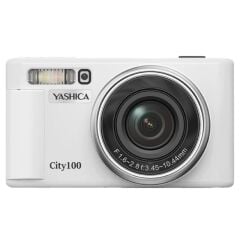 Yashica City 100 Beyaz Dijital Fotoğraf Makinesi