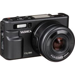 Yashica City 200 Dijital Fotoğraf Makinesi (Siyah)