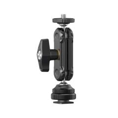 Ulanzi R098 Double Ball Head Magic Arm (1/4''-20 ve Cold Shoe)