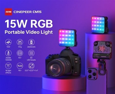 ZHIYUN CM15 Mini Led